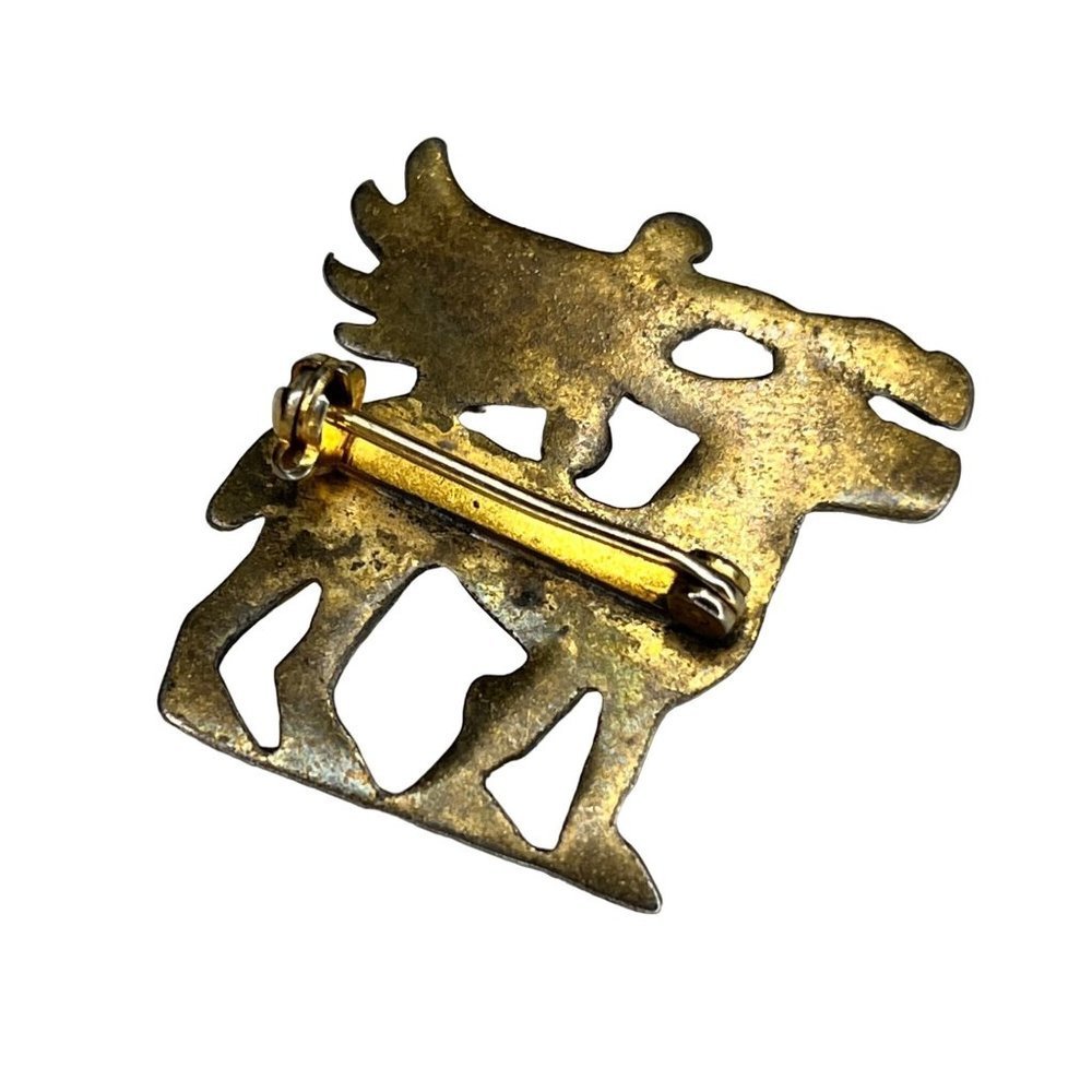 VTG Mythological Creature Horse Brooch Pin Jewelry - Picture 6 of 7